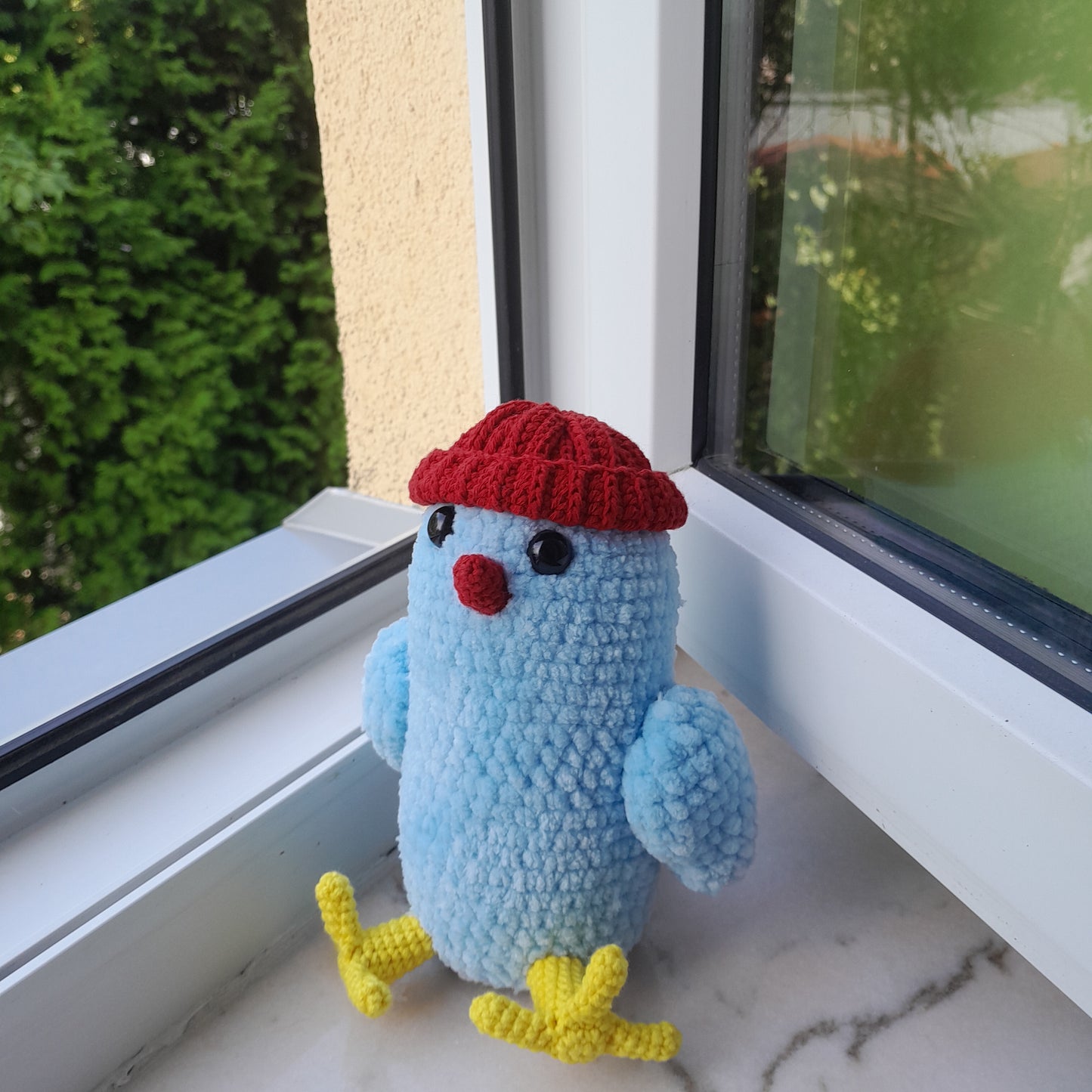 Pigeon Chirpy Crochet PDF Pattern ENG