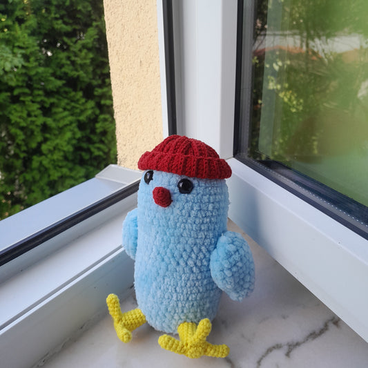 Pigeon Chirpy Crochet PDF Pattern ENG