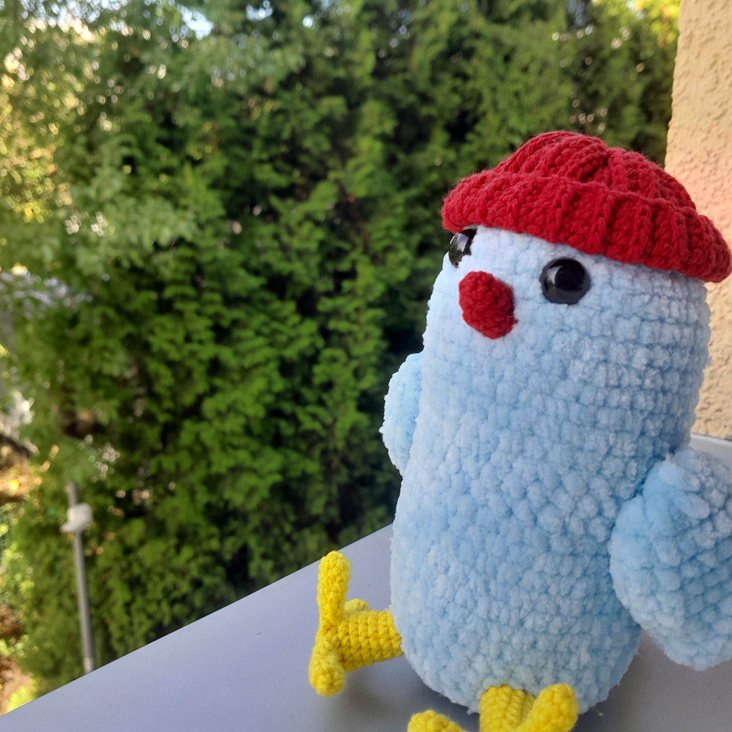 Pigeon Chirpy Crochet PDF Pattern ENG