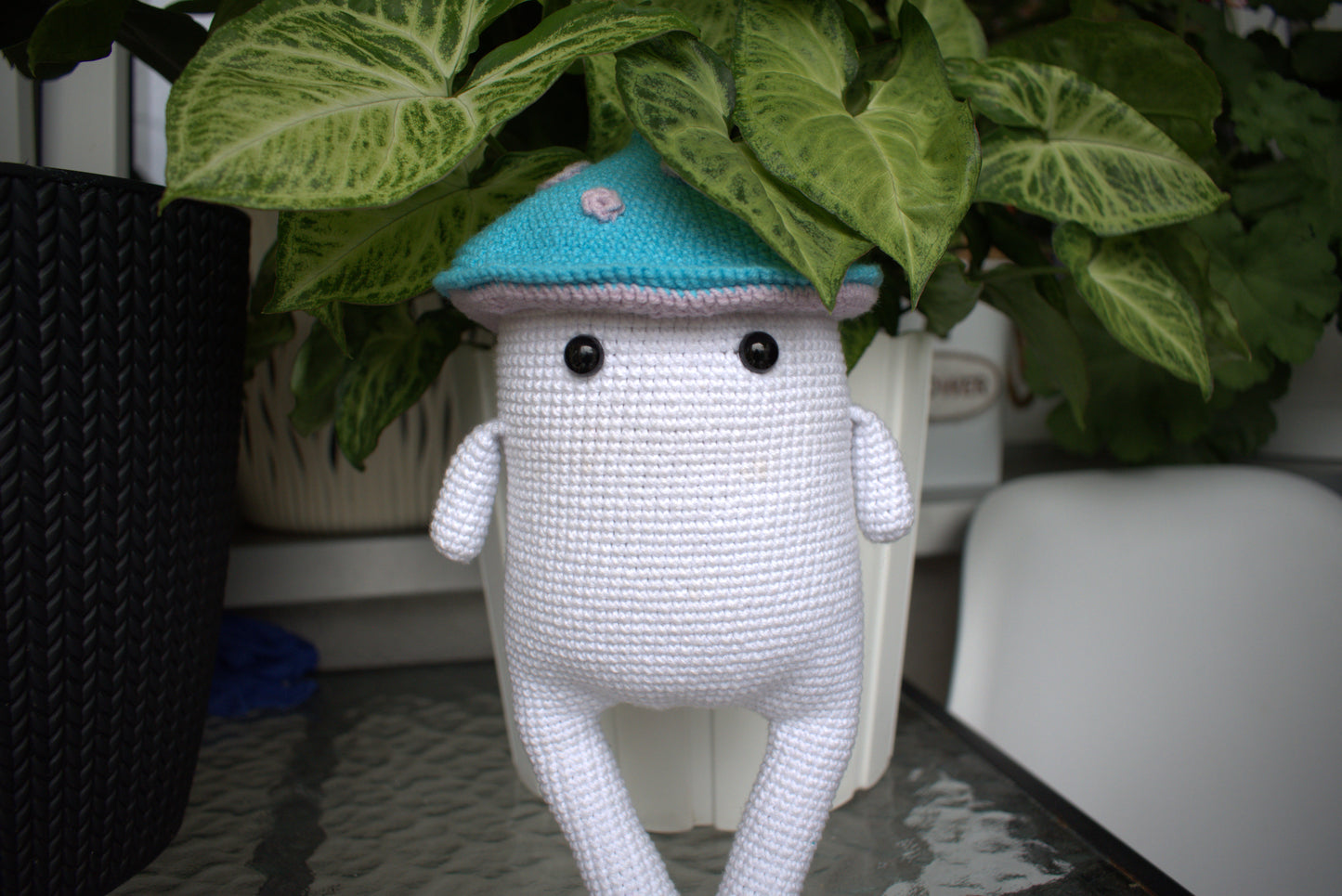 Happy Mushroom Crochet PDF Pattern ENG