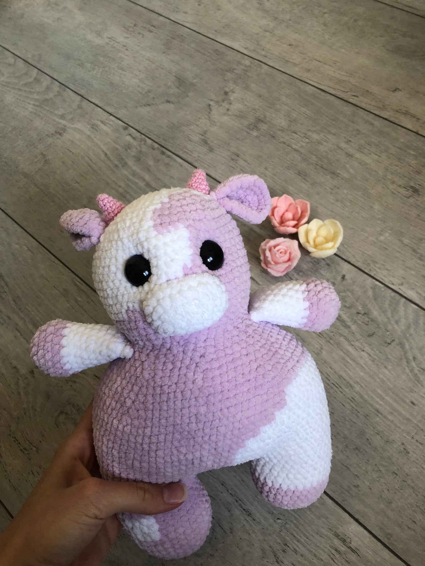 Milky Cow Crochet PDF Pattern English/ Spanish