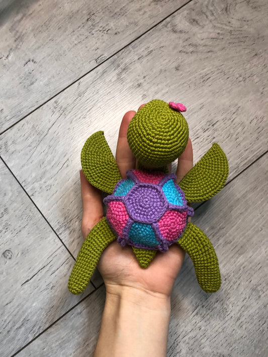 Turtle Noly Crochet PDF Pattern ENG