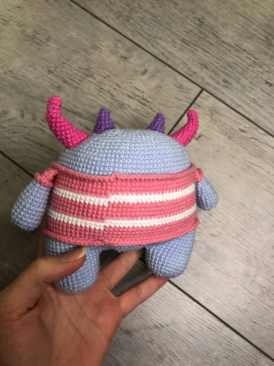 Monster Jonny Crochet PDF Pattern ENG