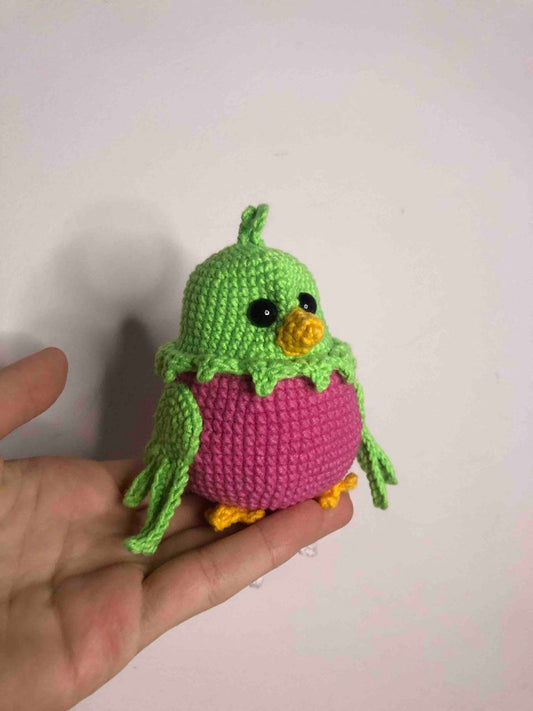 Parrot Crochet PDF Pattern ENG